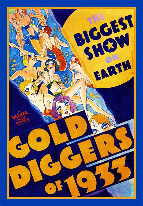 Gold Diggers Movie Poster Refrigerator Magnet | Etsy | Vintage poster ...