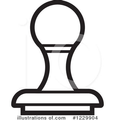 Rubber Stamp Clipart #1229904 - Illustration by Lal Perera