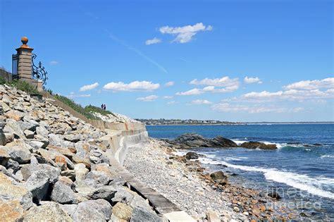 Cliff Walk Newport Rhode Island 1 Photograph by John Van Decker - Fine ...