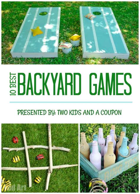 The 10 Best Backyard Games for Kids and Adults