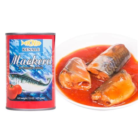 Best Canned Mackerel Brands Mackerel in Tomato Sauce - China Canned ...