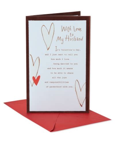 American Greetings Valentine's Day Card for Husband (Parenthood), 1 ct ...