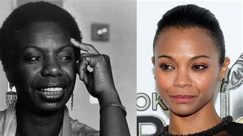 Zoe Saldana Transforms into Nina Simone on Biopic Set | Fox News