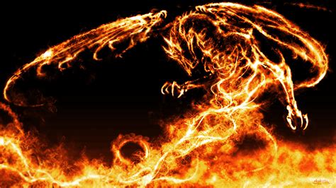 Fire Dragon Wallpaper - WallpaperSafari