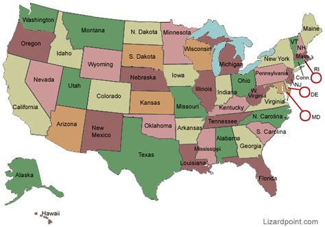 United States Map Quiz Regions