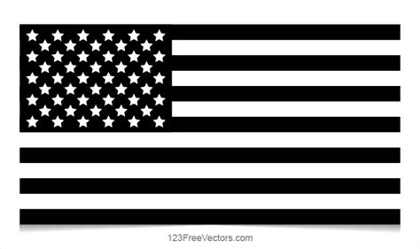 American Flag Outline Vector - Land to FPR