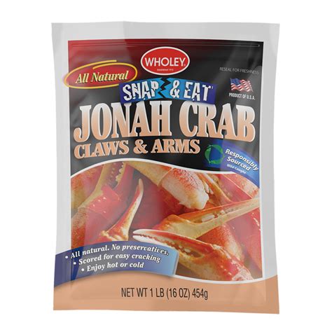 Jonah Crab Claws | Wholey Seafood