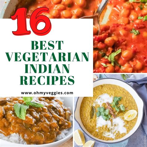 Best Vegetarian Recipes - Oh My Veggies!