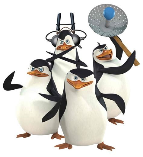 Kowalski, Rico, Private, Skipper - Penguins of Madagascar Photo ...