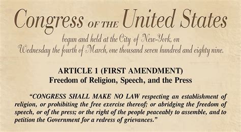 KNOW YOUR RIGHTS: Article 1, United States Bill of Rights | Ellis ...