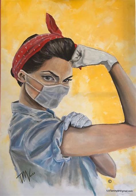 Healthcare Hero - Picture This Custom Oil Painting, Art Painting ...