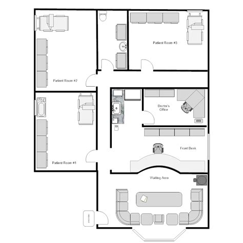 SmartDraw is the Best Way to Make a Diagram | Office floor plan ...