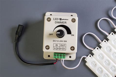 Premium Single color LED light dimmer switch 8A LEDUPDATES | LED Updates