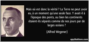 Alfred Wegener Quotes. QuotesGram