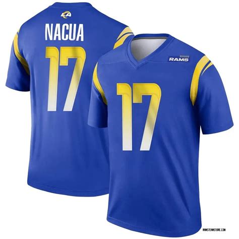 Nike Puka Nacua Los Angeles Rams Youth Legend Royal Jersey