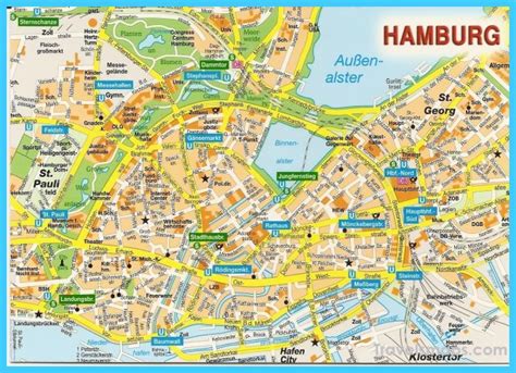 Map of Hamburg - TravelsMaps.Com