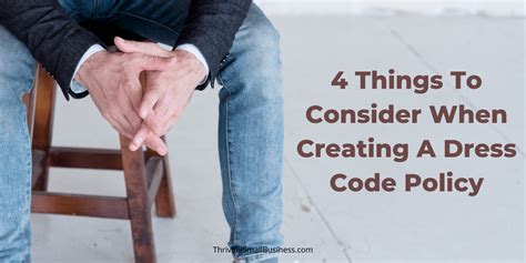 Office Dress Code - 4 Things to Consider When Creating a Dress Code ...