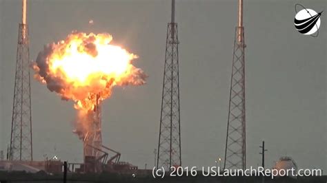 Explosion Shakes Cape Canaveral As Falcon 9 Rocket Explodes on Launch ...