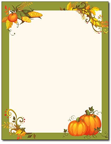 Harvest Borders And Frames