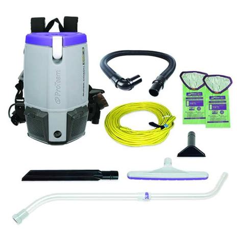 Proteam PROTEAM 6 qt. 120V, 1108W Backpack Vacuum Cleaner 107310 | Zoro