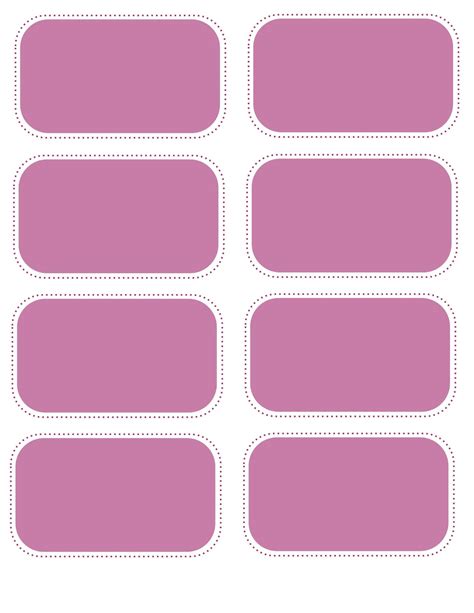 Printable Editable Labels