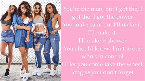 Power - Little Mix [Lyrics on screen] - YouTube