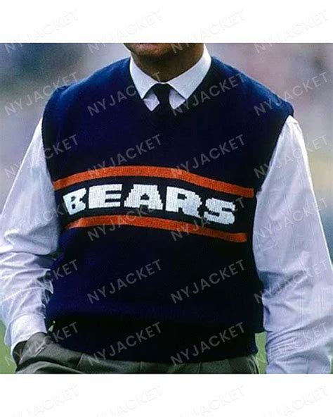 Mike Ditka Sweater | Winter's Trending Bears Blue Sweater