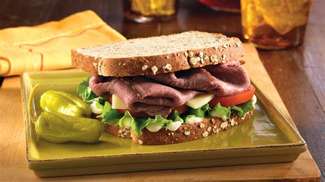 Roast Beef Sandwich with Provolone | Operation In Touch