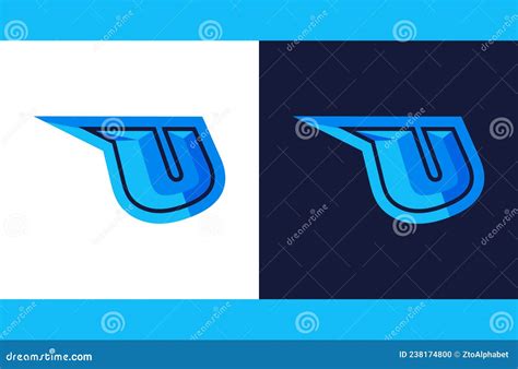 Esports Logo Letter U Gamer Logotype Stock Vector - Illustration of ...