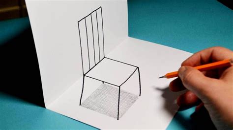 3d Chair Drawing - 34 Chair Drawing Pencil Ideas | Bodenfwasu