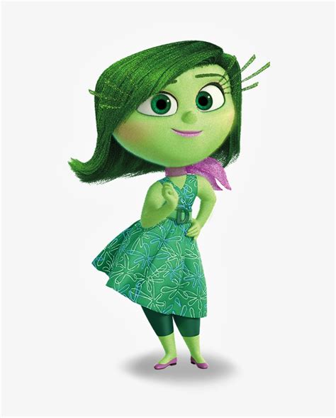 Insideout - Happy Inside Out Disgust - 843x963 PNG Download - PNGkit