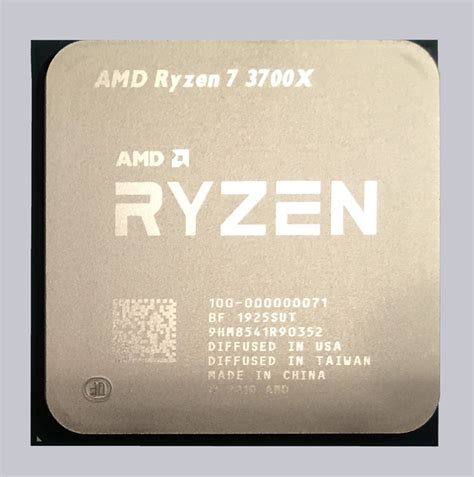 AMD Ryzen 7 3700X Review Layout, design and features