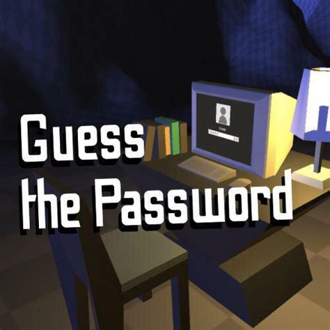 Guess The Password - release date, videos, screenshots, reviews on RAWG