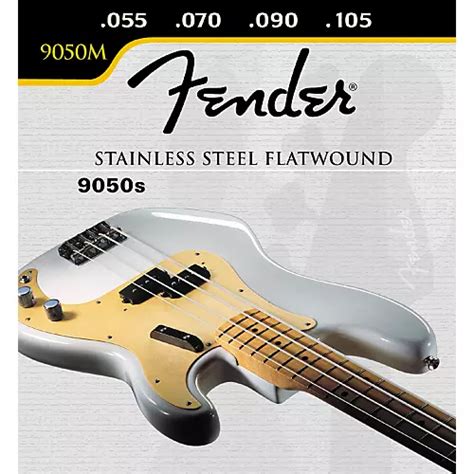 Fender 9050M Stainless Flatwound Bass Strings | Musician's Friend