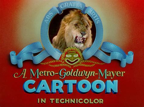 Metro-Goldwyn-Mayer (1942-1946) | Cartoon, Cartoon logo, Metro goldwyn ...