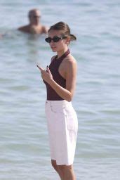 Thylane Blondeau at the Beach in Miami 12/27/2023 • CelebMafia