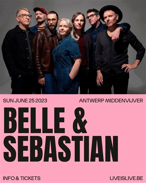 Live is Live, Antwerp, June 25th, 2023 — Belle & Sebastian