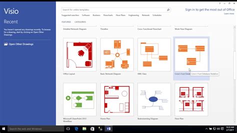 Entity-Relationship Diagram Model with Visio - YouTube