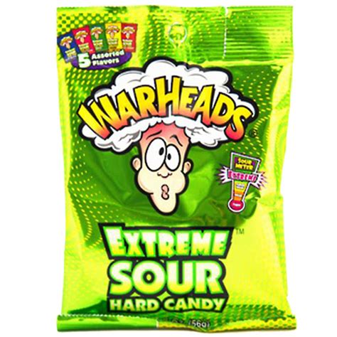 Buy Warheads Extreme Sour Hard Candy Pouch, 56 g Online at desertcartOMAN