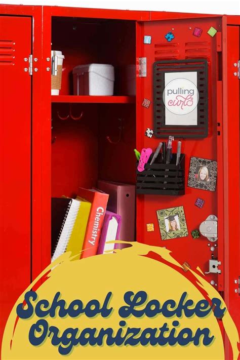 School Locker Organization: Ideas for High or Middle Schoolers