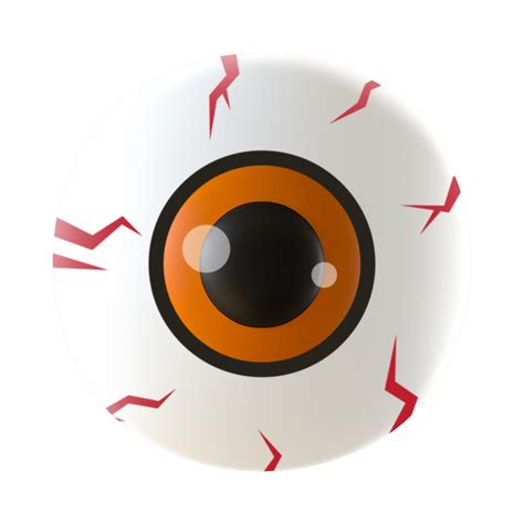 Free 3D Halloween element Eyeball 9693530 PNG with Transparent Background