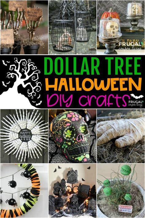 Easy DIY Dollar Tree Halloween Decorations & Crafts