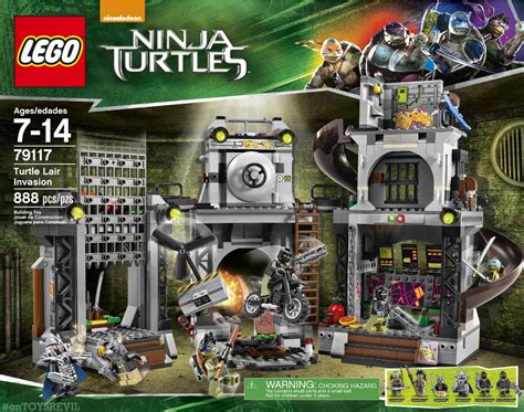 "The Teenage Mutant Ninja Turtles" LEGOS Revealed