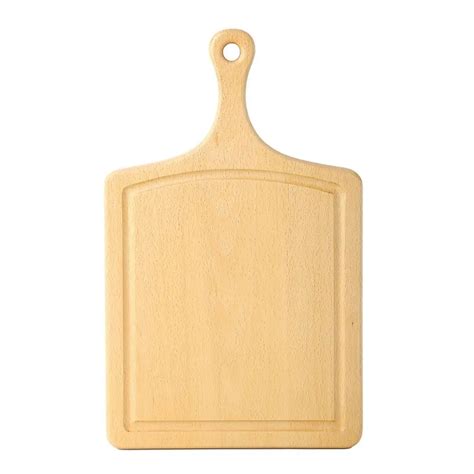 Eco friendly Solid Wood Cutting Board Chopping Meat Board Long Handle ...