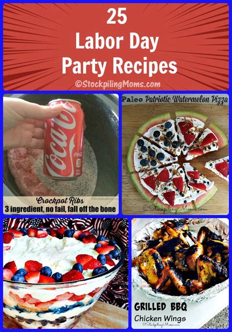 25 Labor Day Party Recipes