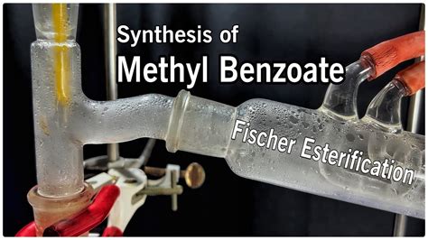 Methyl Benzoate : Organic Synthesis Fischer Esterification - YouTube