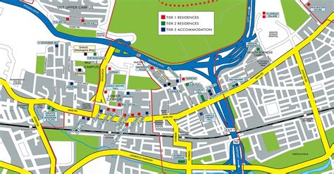 University of Cape Town map - Map of university of Cape Town (Western ...