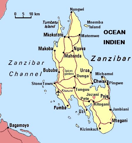 Kiwengwa Zanzibar Map - My Maps