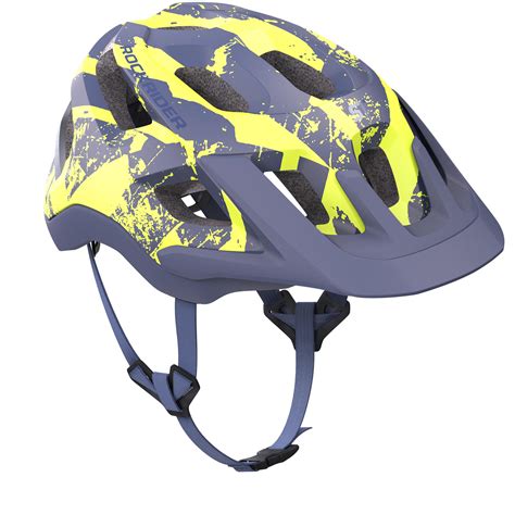 Buy Mountain Bike Helmet ST 500 - Yellow Online | Decathlon