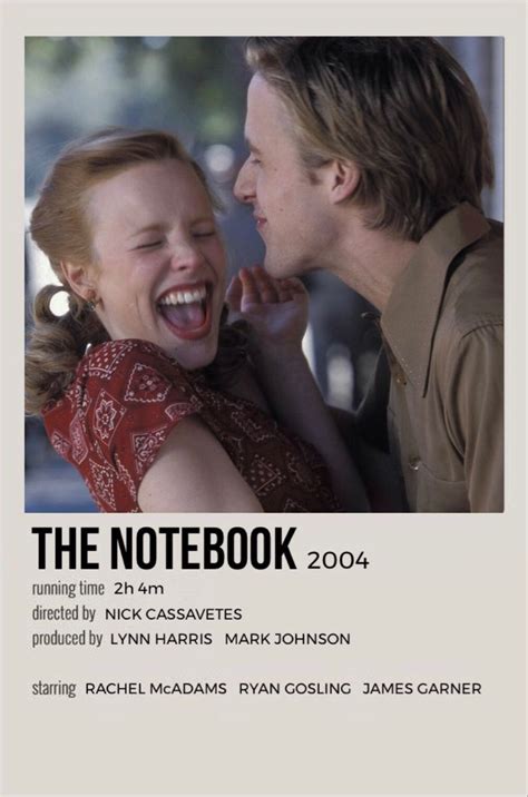 The notebook movie poster – Artofit